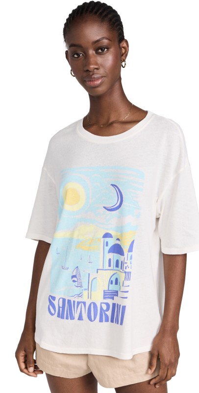 Z Supply Santorini Social Tee Sea Salt