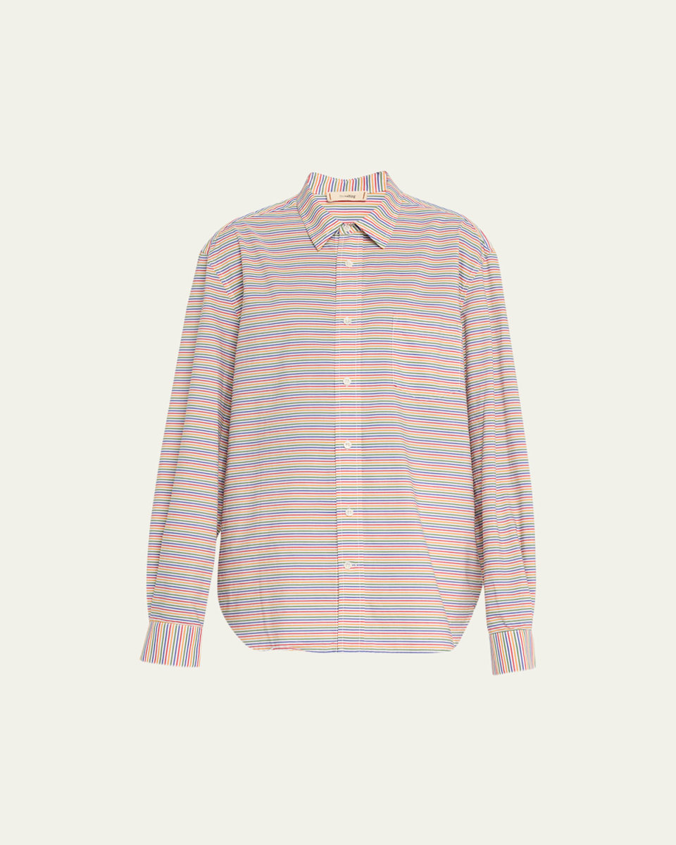 Classic Striped Cotton Shirt