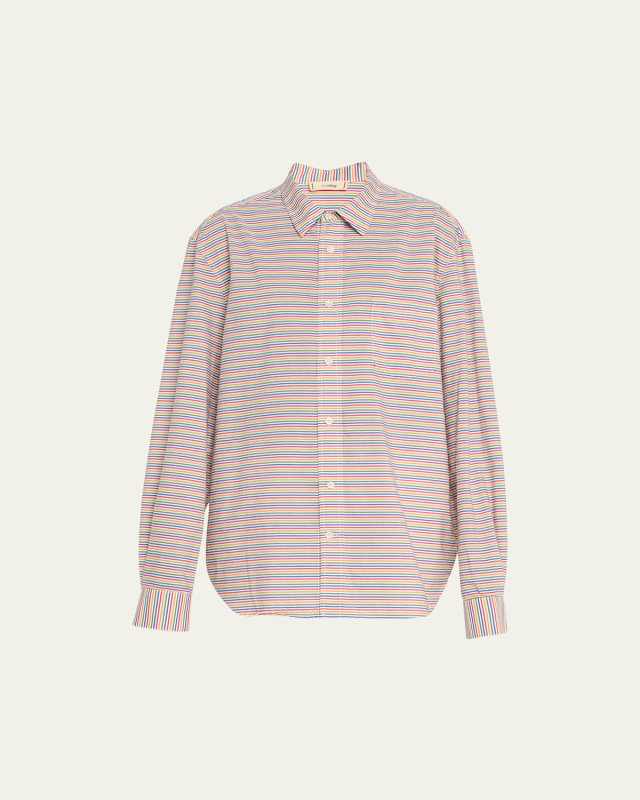 Classic Striped Cotton Shirt