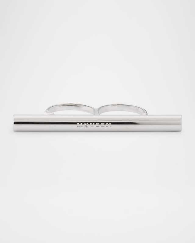 Logo Cross Bar Double Rin