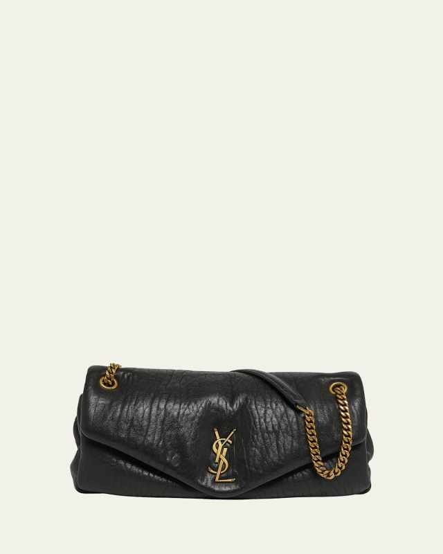 Calypso Medium YSL Shoulder Bag in Lambskin Leather