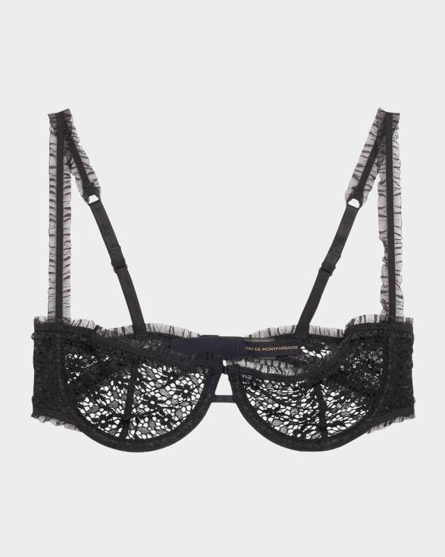 Chante Crochet Lace Balconette Bra