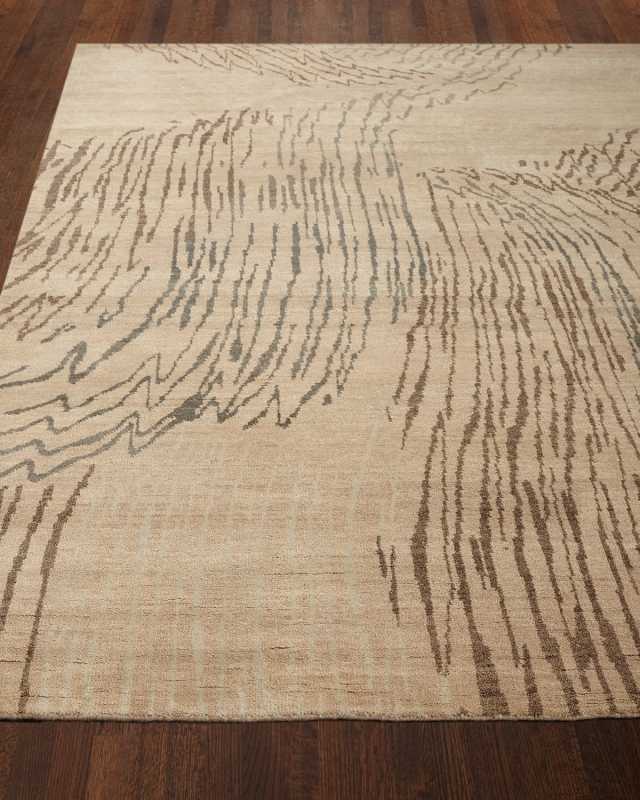 Shady Brook Hand Knotted Rug, 4' x 6'