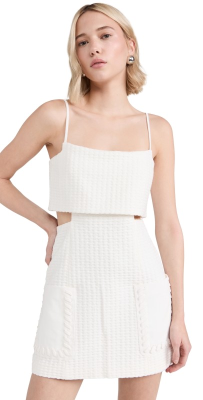 Alexis Linzy Dress White