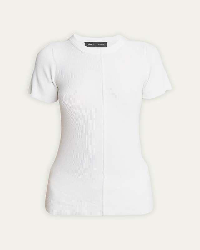 Sky Ribbed Matte Top