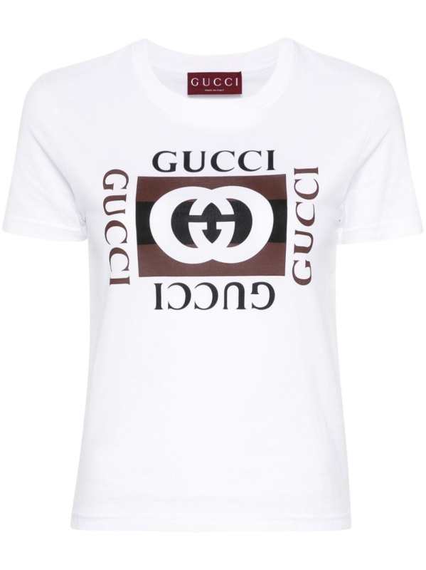logo-print cotton T-shirt