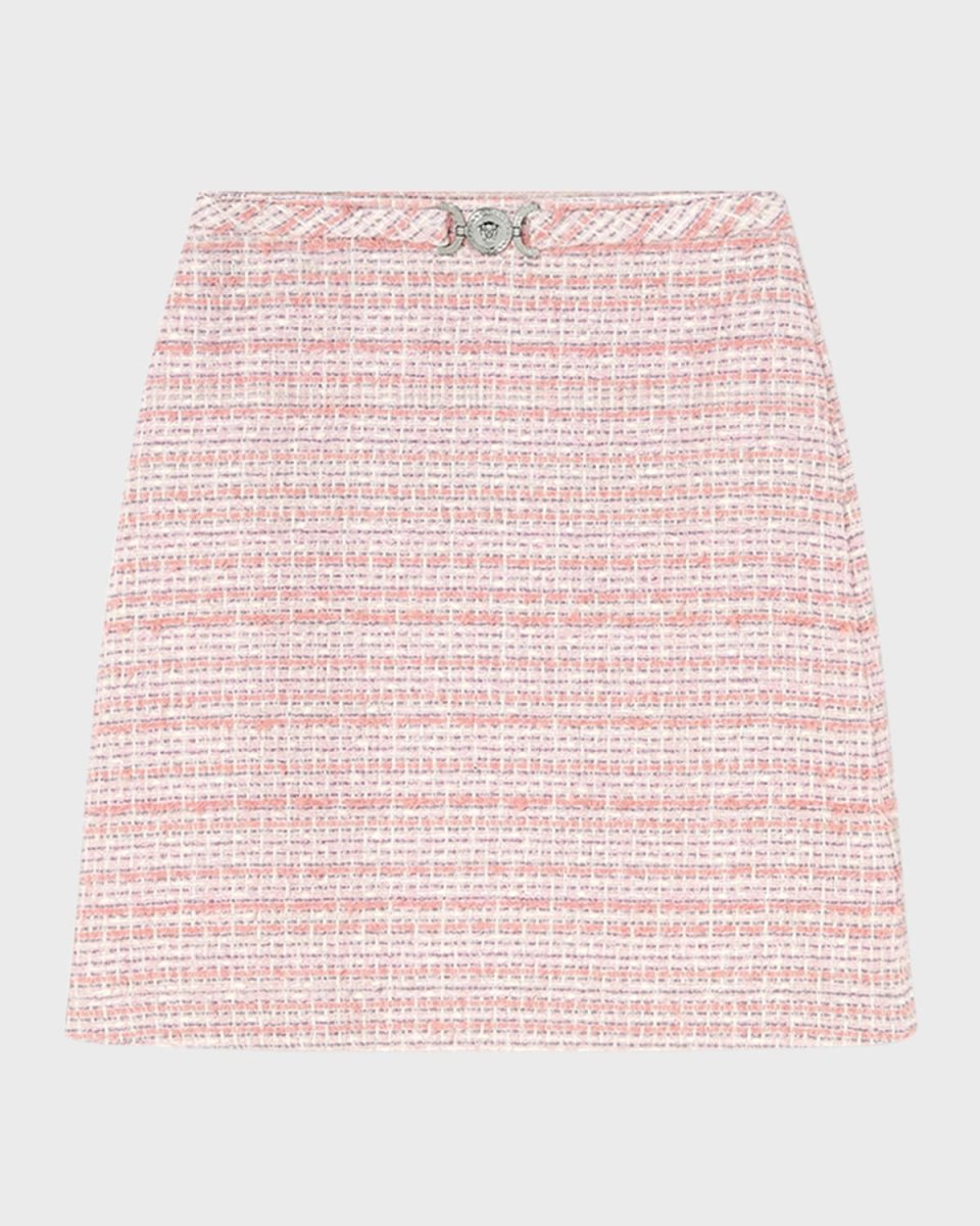 Soft Mix Tweed Mini Skirt