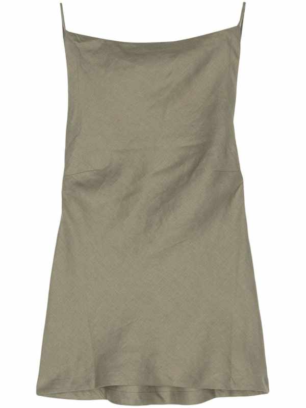 backless linen top