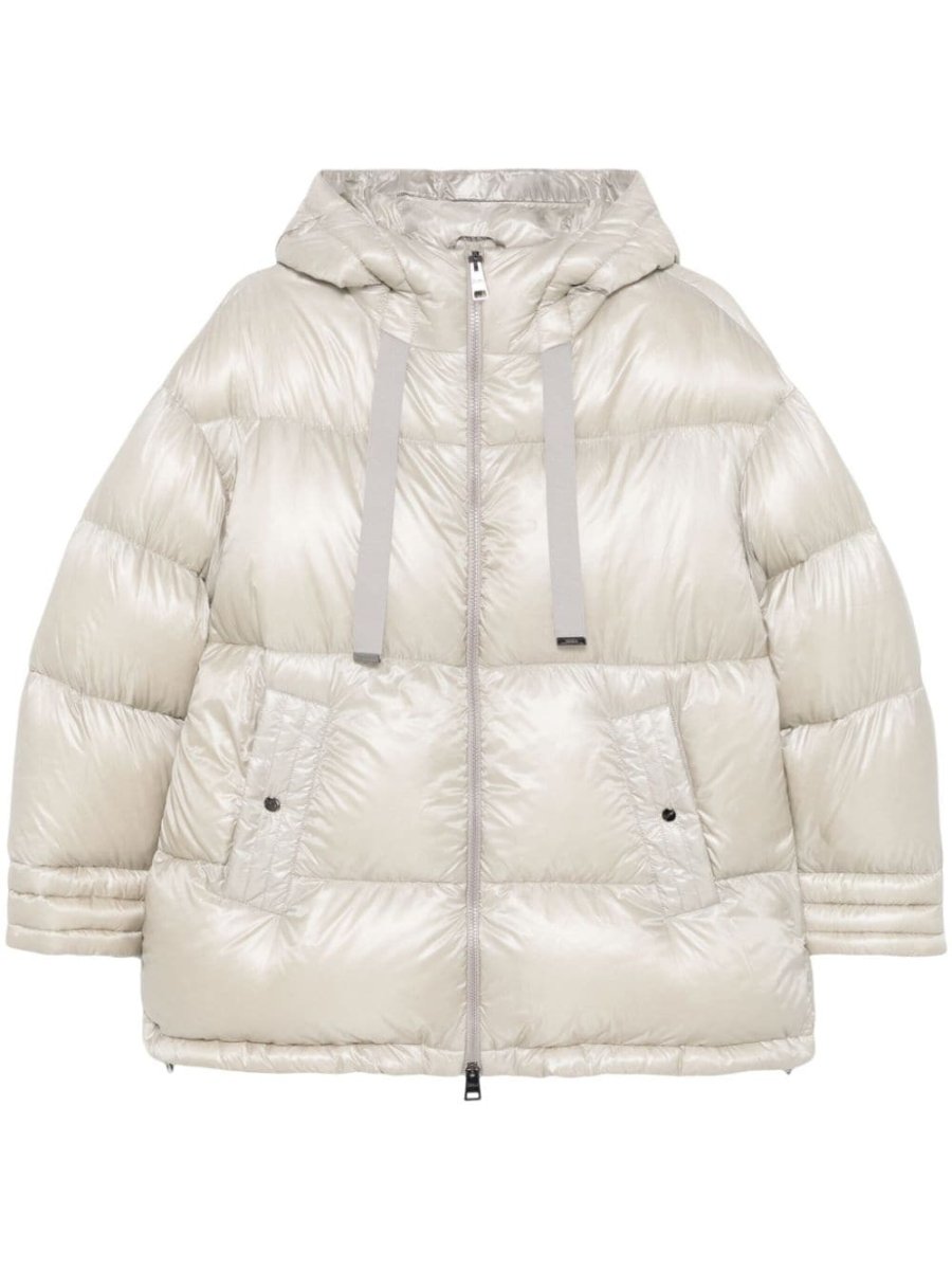 hooded puffer jacket