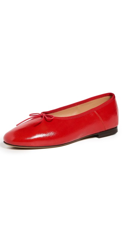 Mansur Gavriel Dream Ballerina Flats Poppy