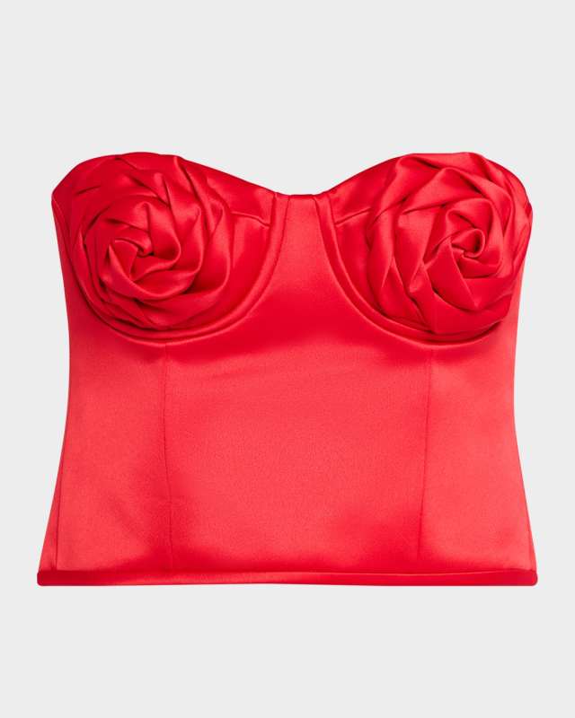 Satin Rose Corset