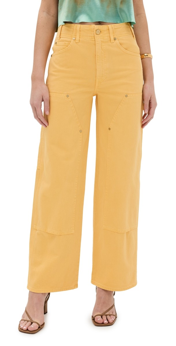 Ulla Johnson The Olympia Jeans Dandelion Wash