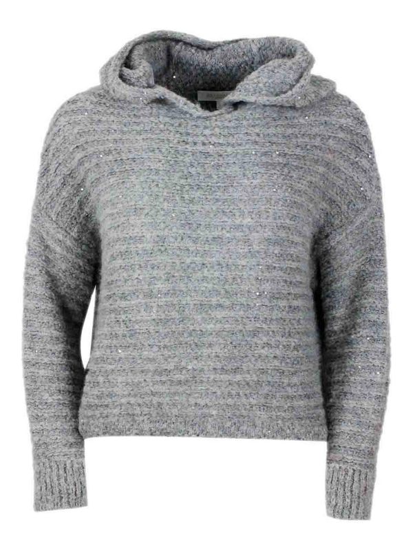 Antonelli Firenze Pull Col Rond - Gris