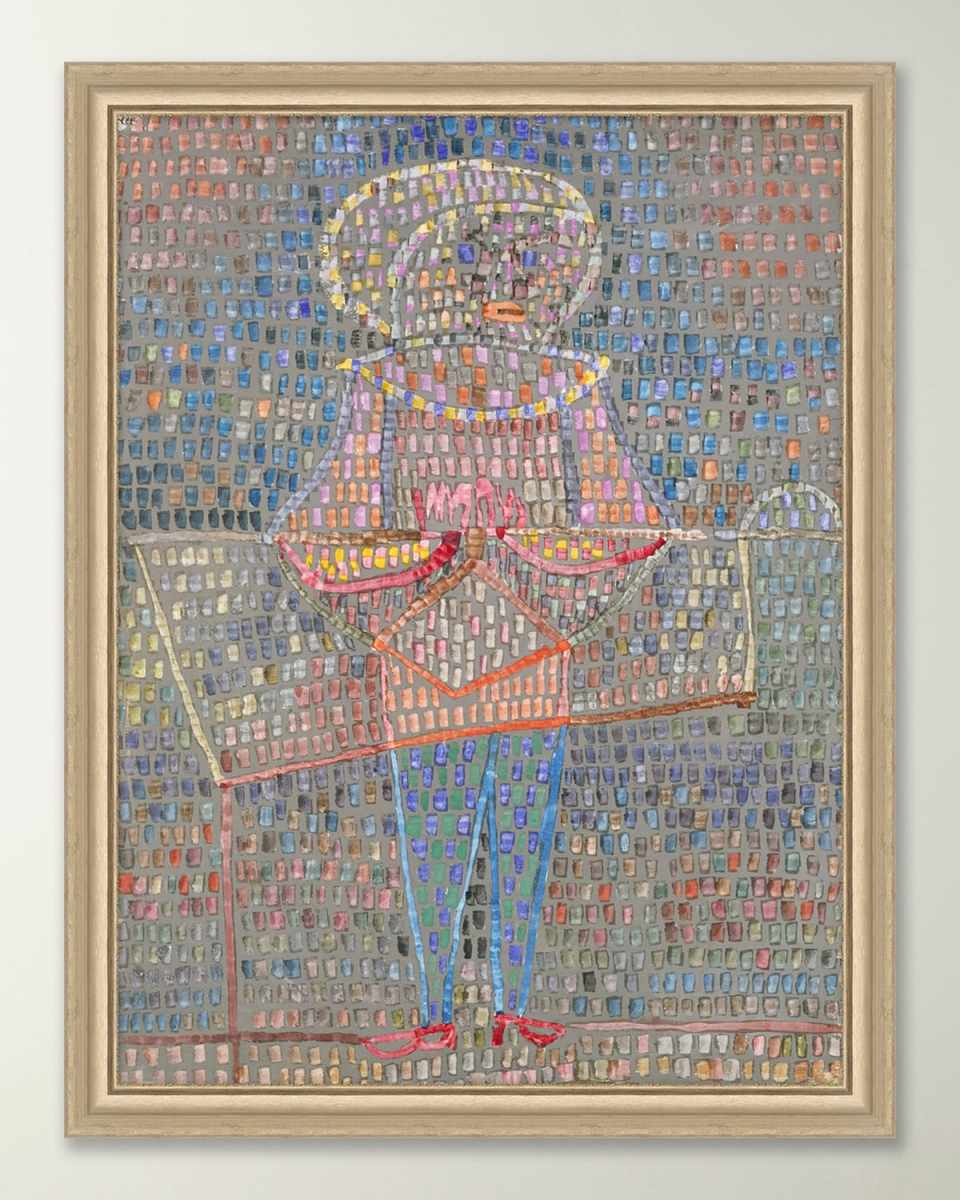 "Boy in Fancy Dress" Framed Giclee