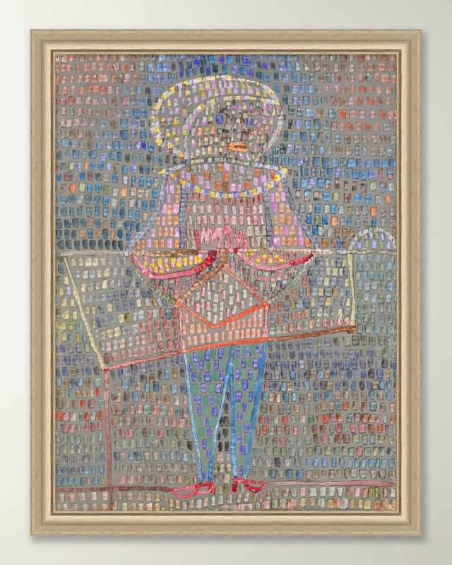 "Boy in Fancy Dress" Framed Giclee