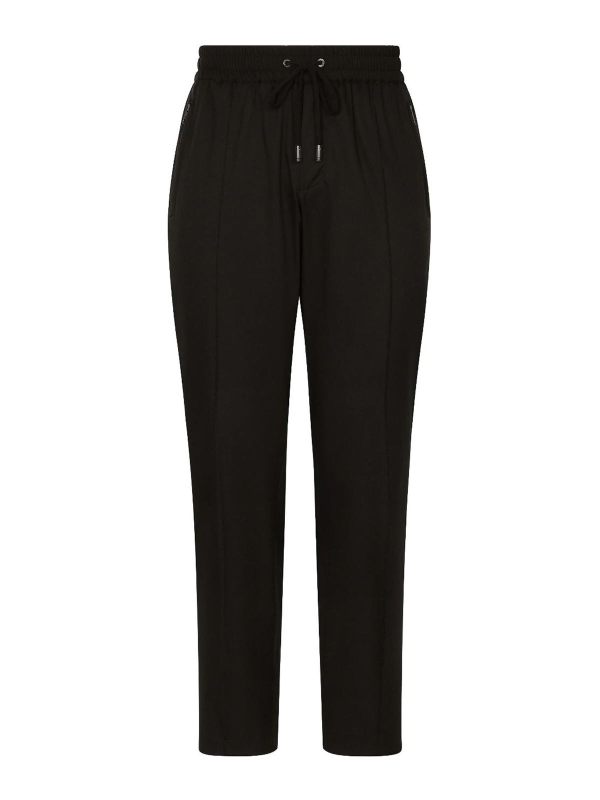 Dolce & Gabbana Pantalons De Sport - Noir
