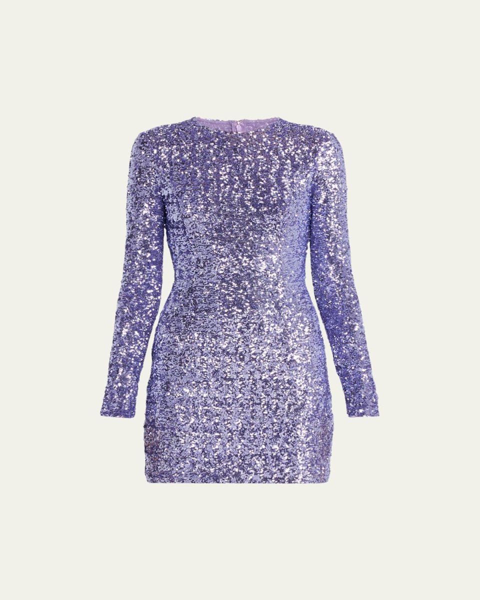 Stretch Sequin Mini Dress