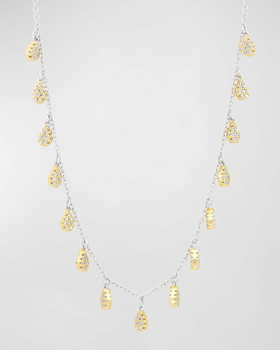 Pave Charm Layering Necklace