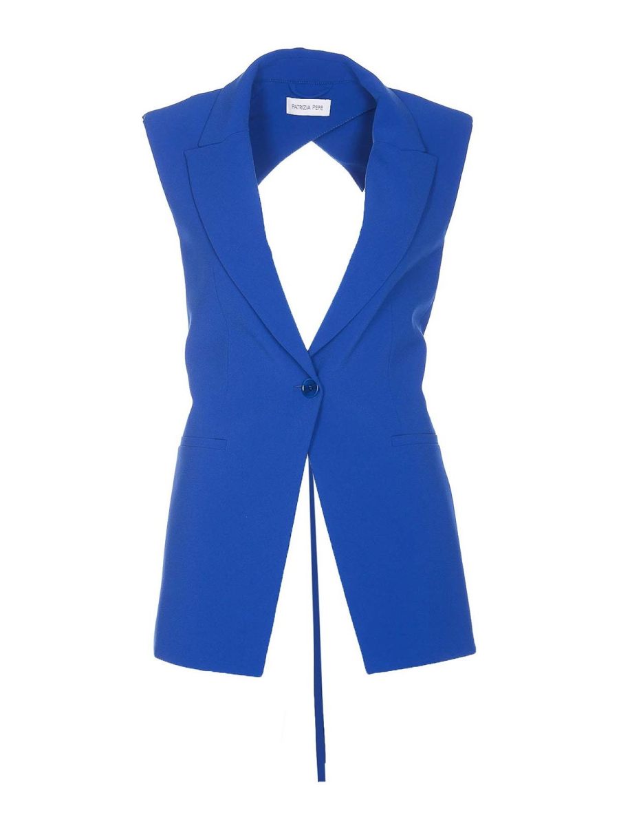 Patrizia Pepe Gilet - Bleu