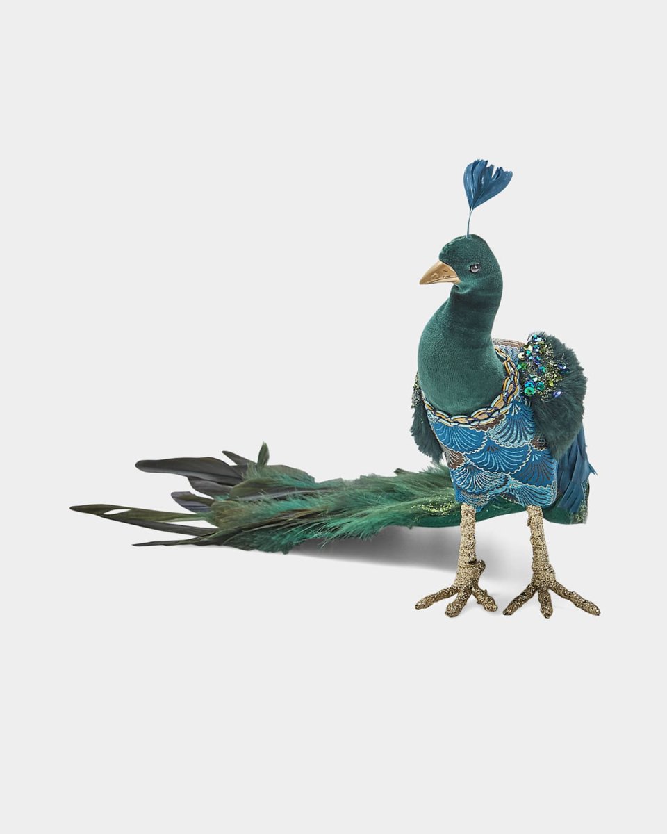 Festive Christmas Peacock