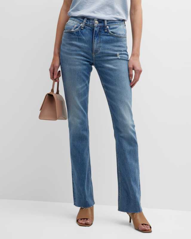 Peyton Mid-Rise Bootcut Jeans