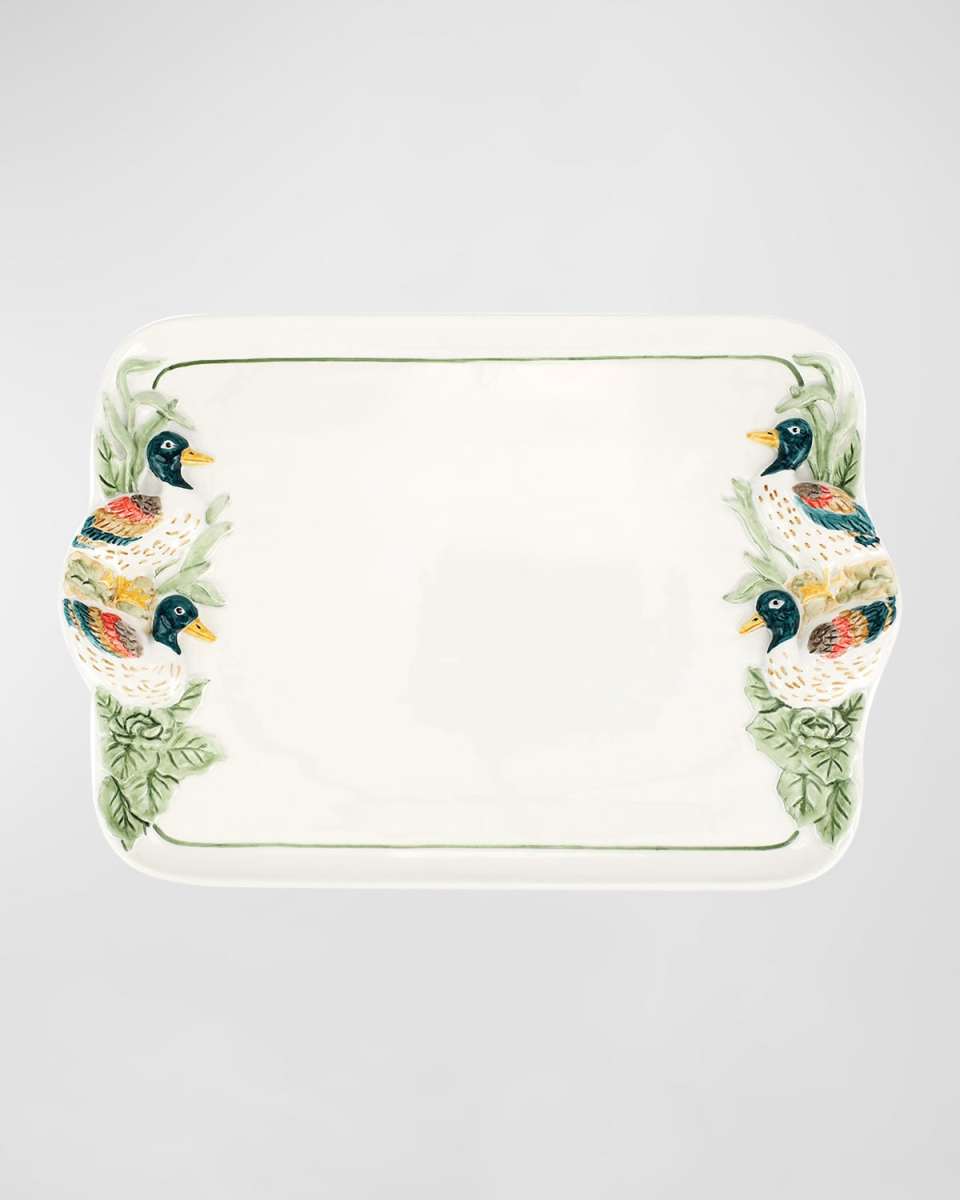 Wildlife Mallard Rectangular Platter