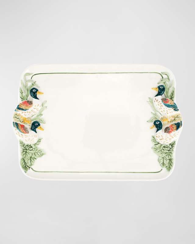 Wildlife Mallard Rectangular Platter