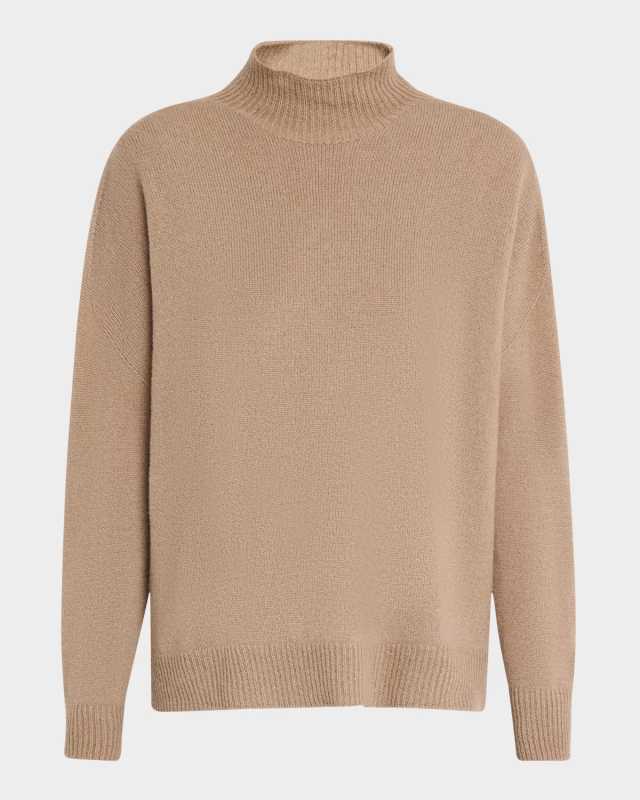 Turtleneck Wool-Cashmere Sweater