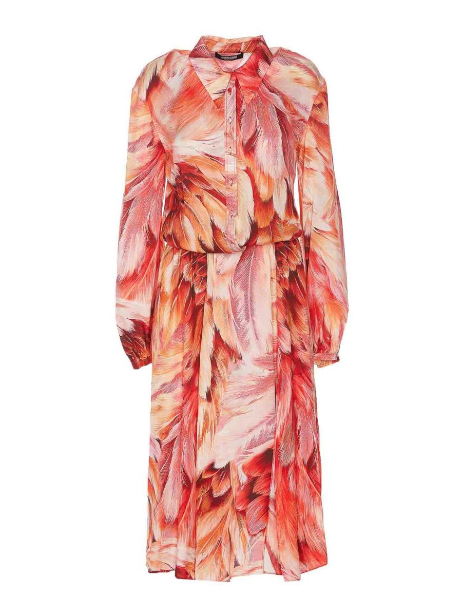 Roberto Cavalli Robe Courte - Multicolore