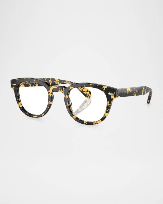 Round Acetate Optical Glasses