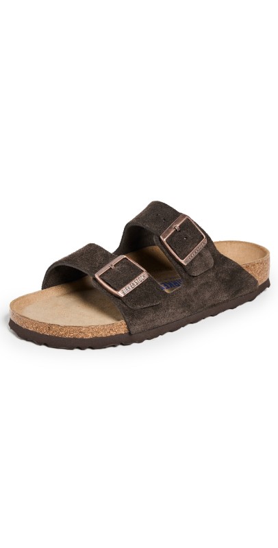 Birkenstock Arizona Soft Footbed Sandals Mocha