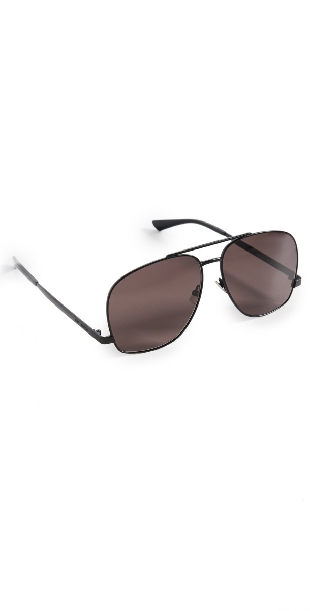 Saint Laurent SL 653 LEON-002 Sunglasses Black-Black-Black