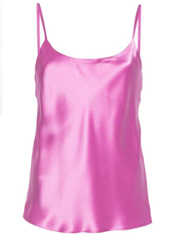 silk satin tank top