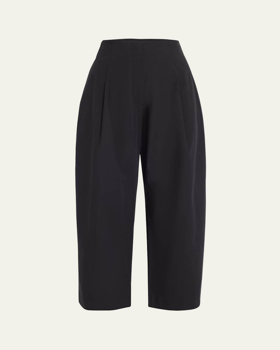 Volume Pleated Pants
