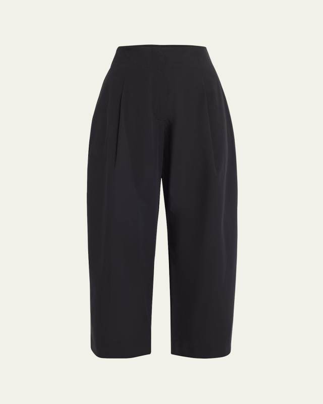 Volume Pleated Pants
