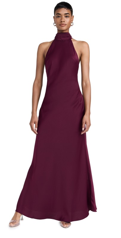 MISHA Evianna Dress Wine