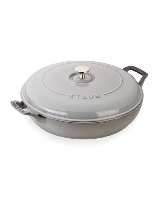 3.5-Qt. Cast Iron Braiser