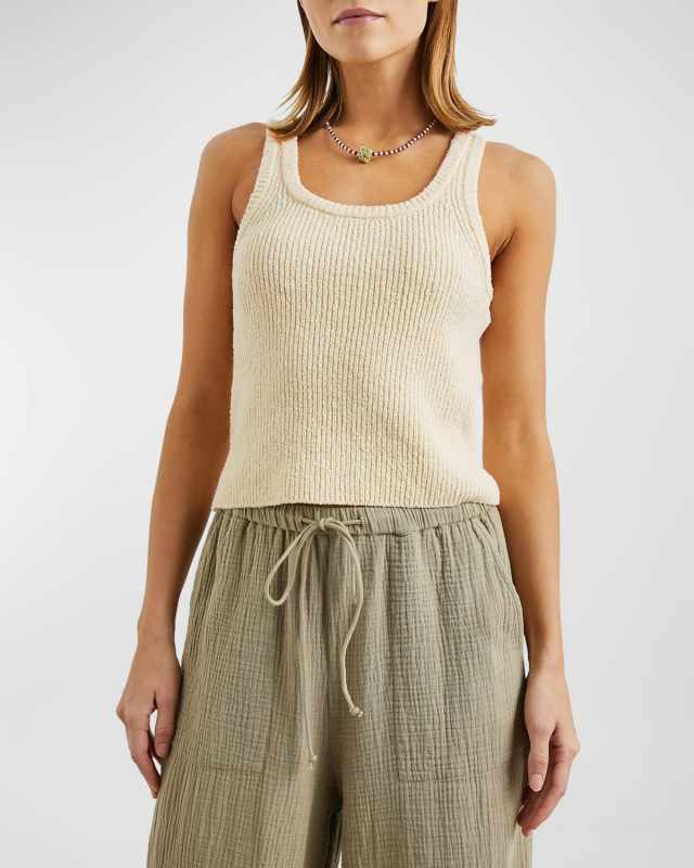 Albie Rib-Knit Tank Top