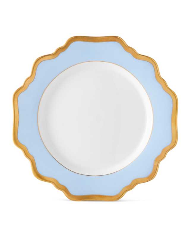 Sky Blue Rimmed Bread & Butter Plate