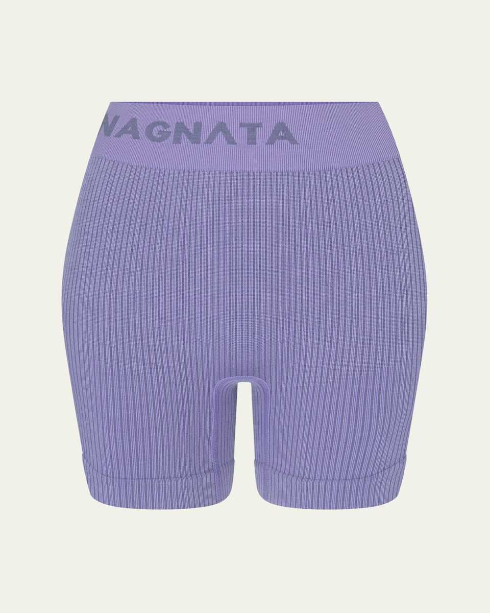Ballet Wool-Blend Mini Shorts