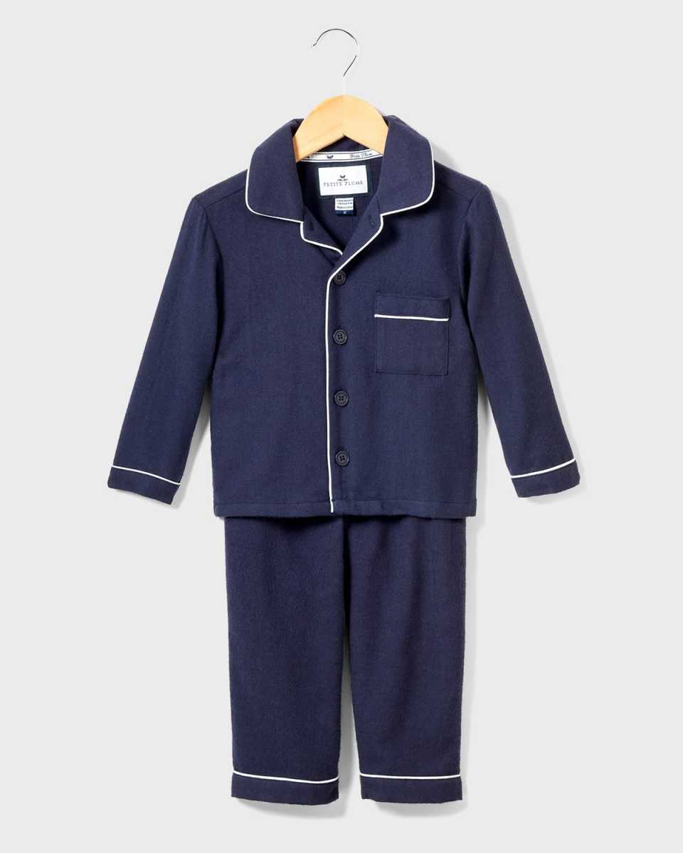 Classic Flannel Pajama Set, Size 6M-14