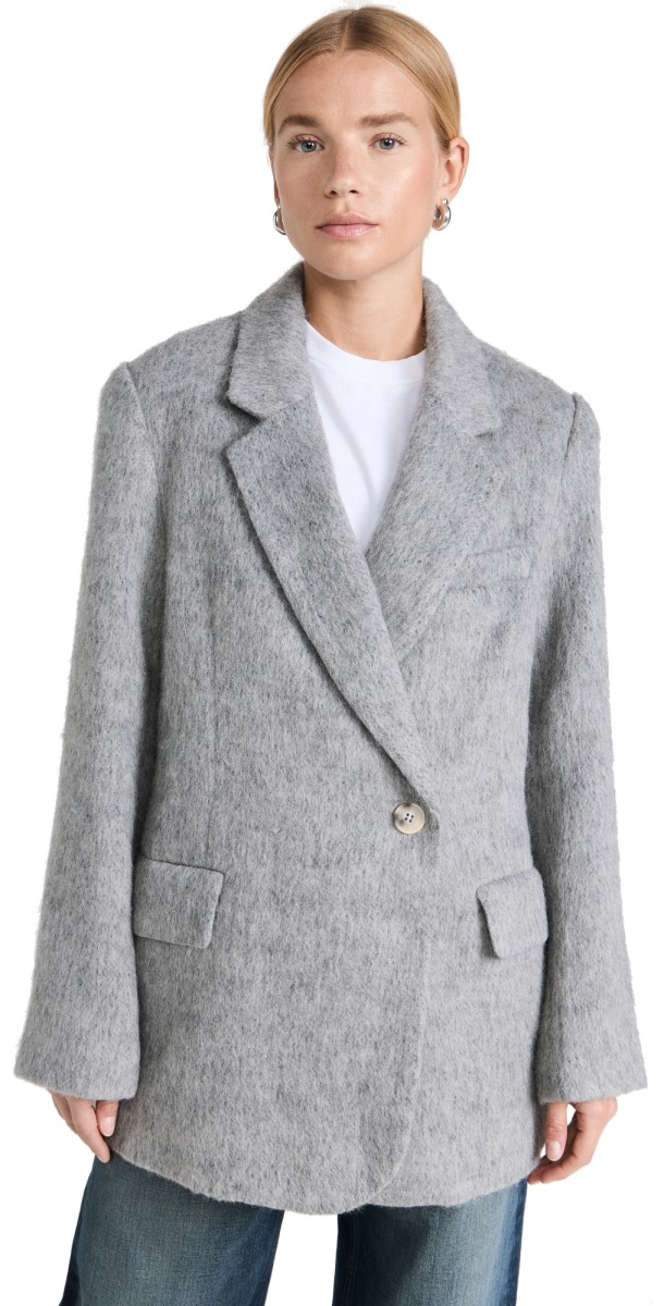 ASTR theabel Kindra Coat Gray