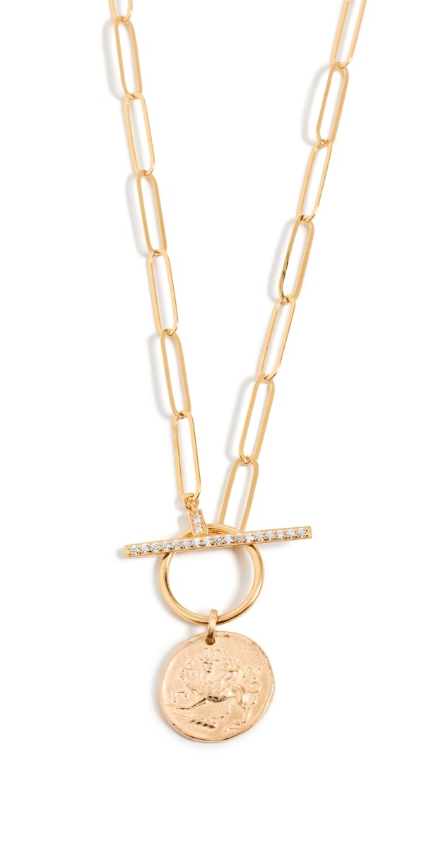 Maison Irem Necklace Spark Toggle Gold