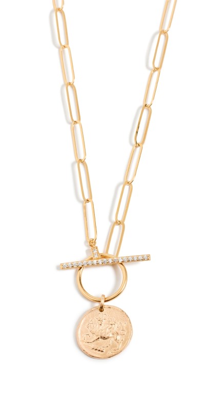 Maison Irem Necklace Spark Toggle Gold