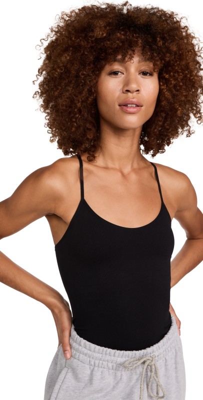 Splits59 Loren Seamless Waist Length Tank Black