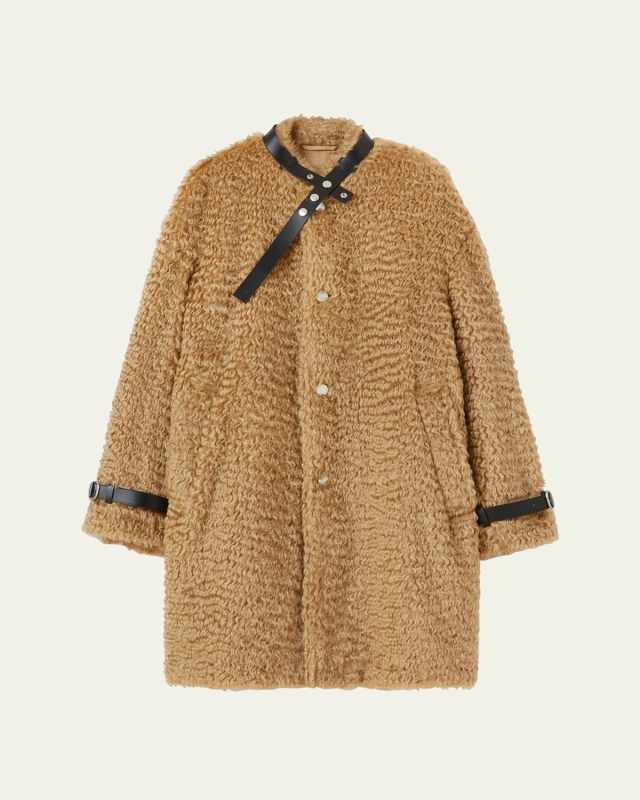 Wavy Mohair Coat