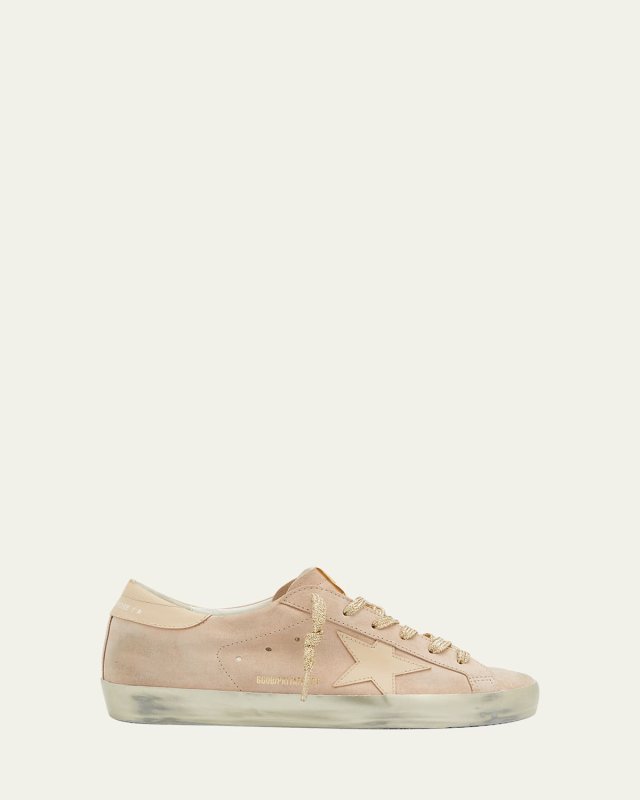 Superstar Mixed Leather Low-Top Sneakers