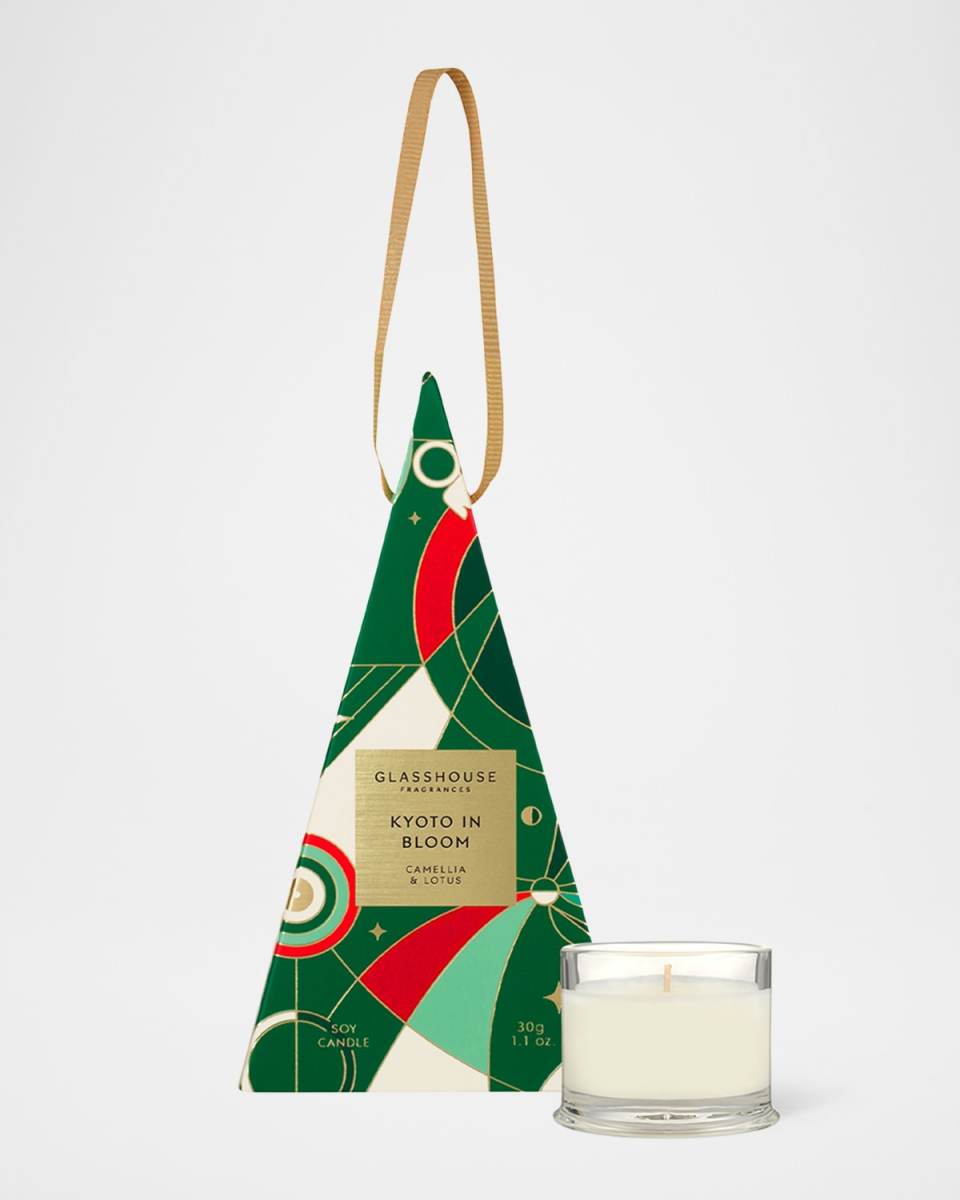 Christmas Bauble Candle Kyoto In Bloom, 30 g