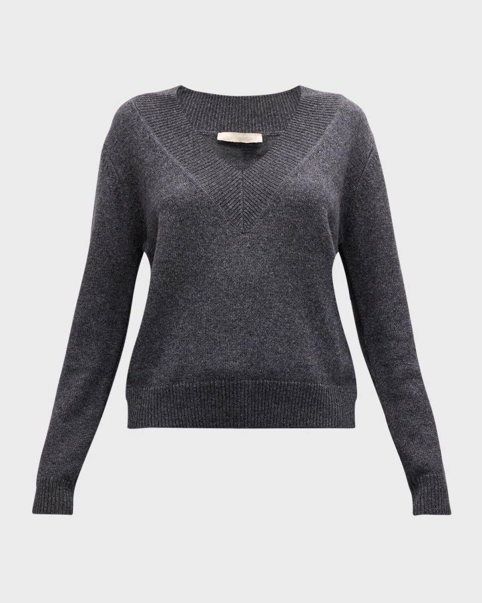 Devora V-Neck Wool Sweat