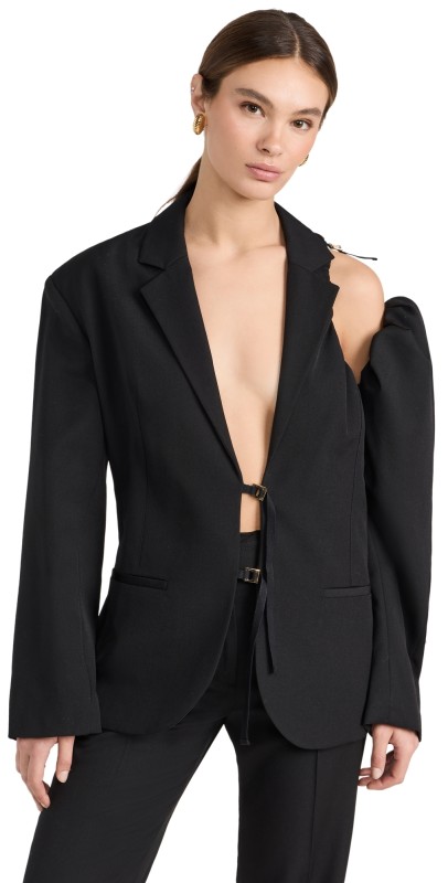 Jacquemus La Veste Galliga Blazer Black